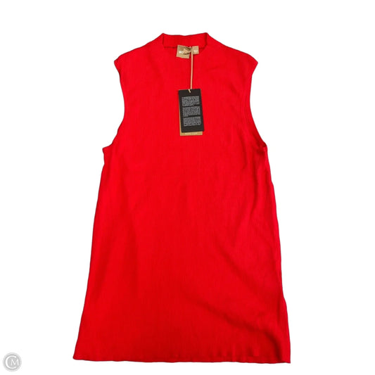 Top Sleeveless Basic By Hugo Boss In Red, Size: Xxl