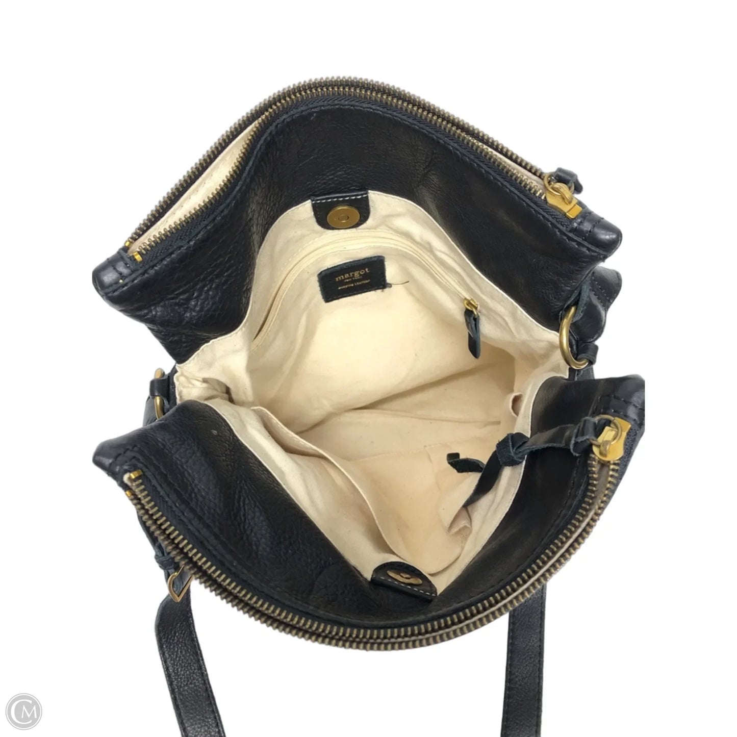 Crossbody Leather By Margot, Size: Large
