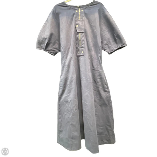 Dress Casual Midi By Banana Republic In Navy, Size: Xl