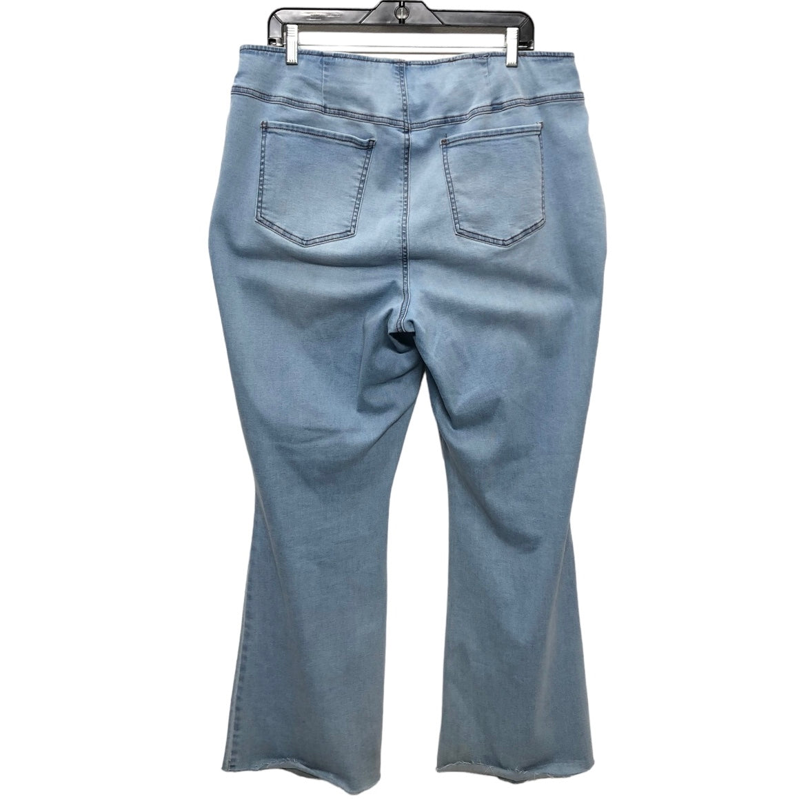 Blue Denim Jeans Flared Cato, Size 16w