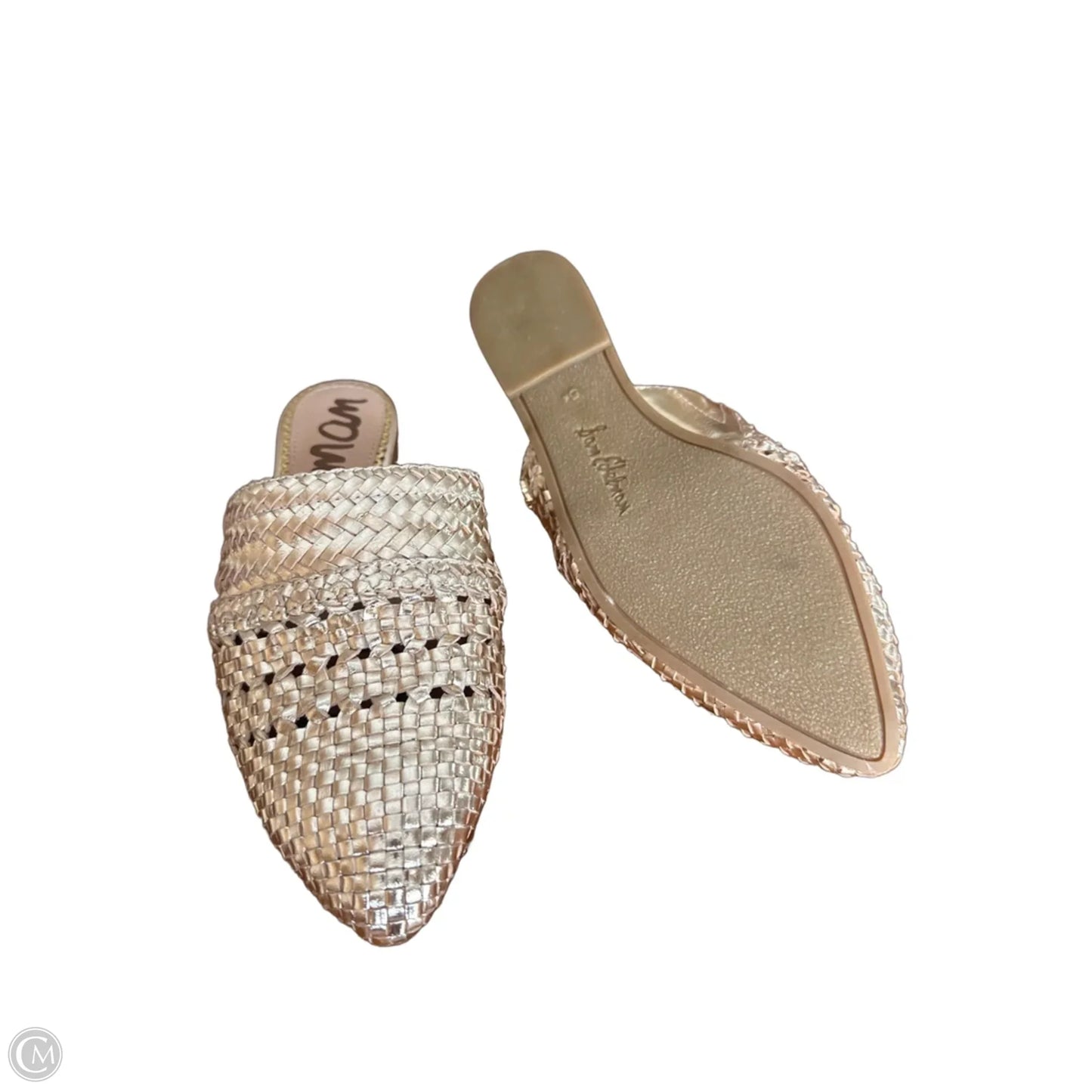 Shoes Flats By Sam Edelman In Gold, Size: 5.5