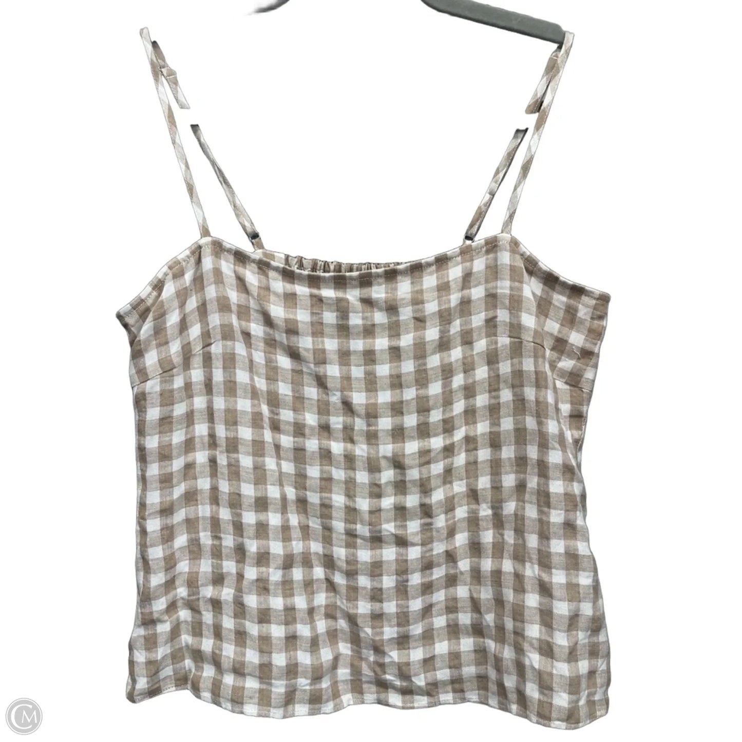 Top Sleeveless By Antonio Melani In Brown, Size: S