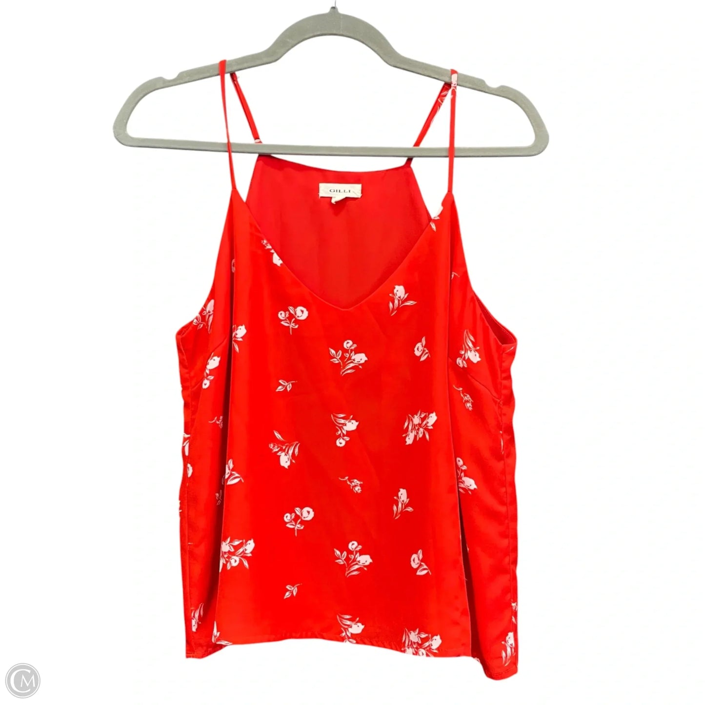 Top Sleeveless By Gilli In Red, Size: L