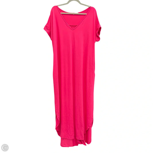 Dress Casual Maxi By Entro In Pink, Size: Xl