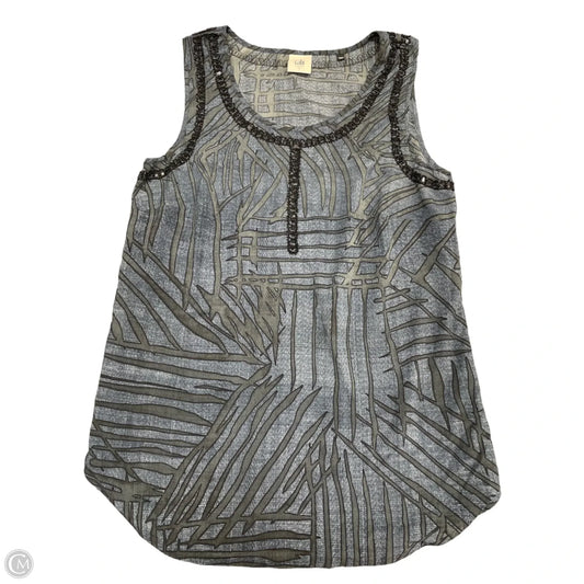 Top Sleeveless By Cabi In Blue, Size: S