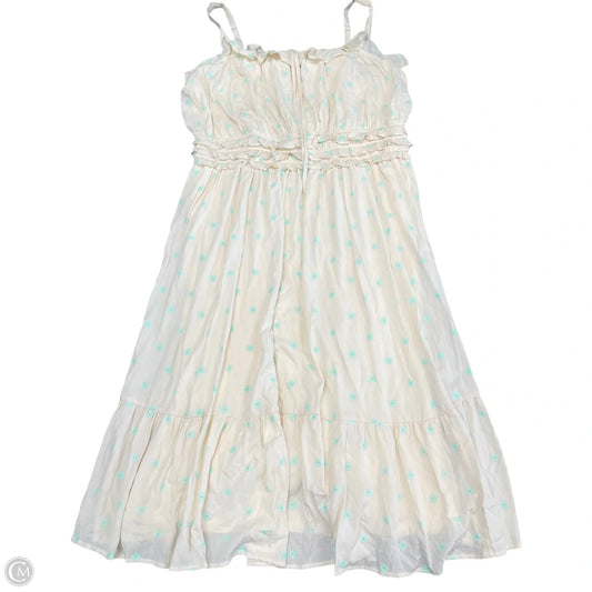 Dress Casual Midi By Torrid In Cream, Size: 2x