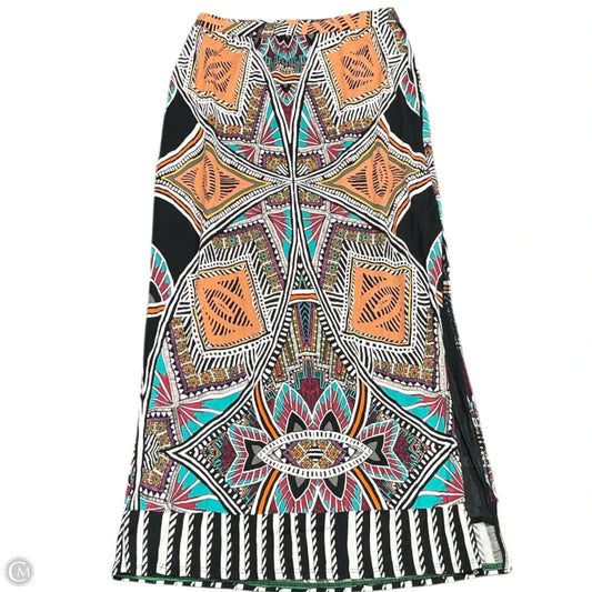 Skirt Midi By Maeve In Multi-colored, Size: Xs