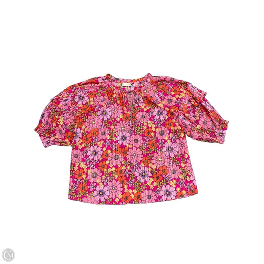 Top Short Sleeve By Ramy Brook In Pink, Size: M