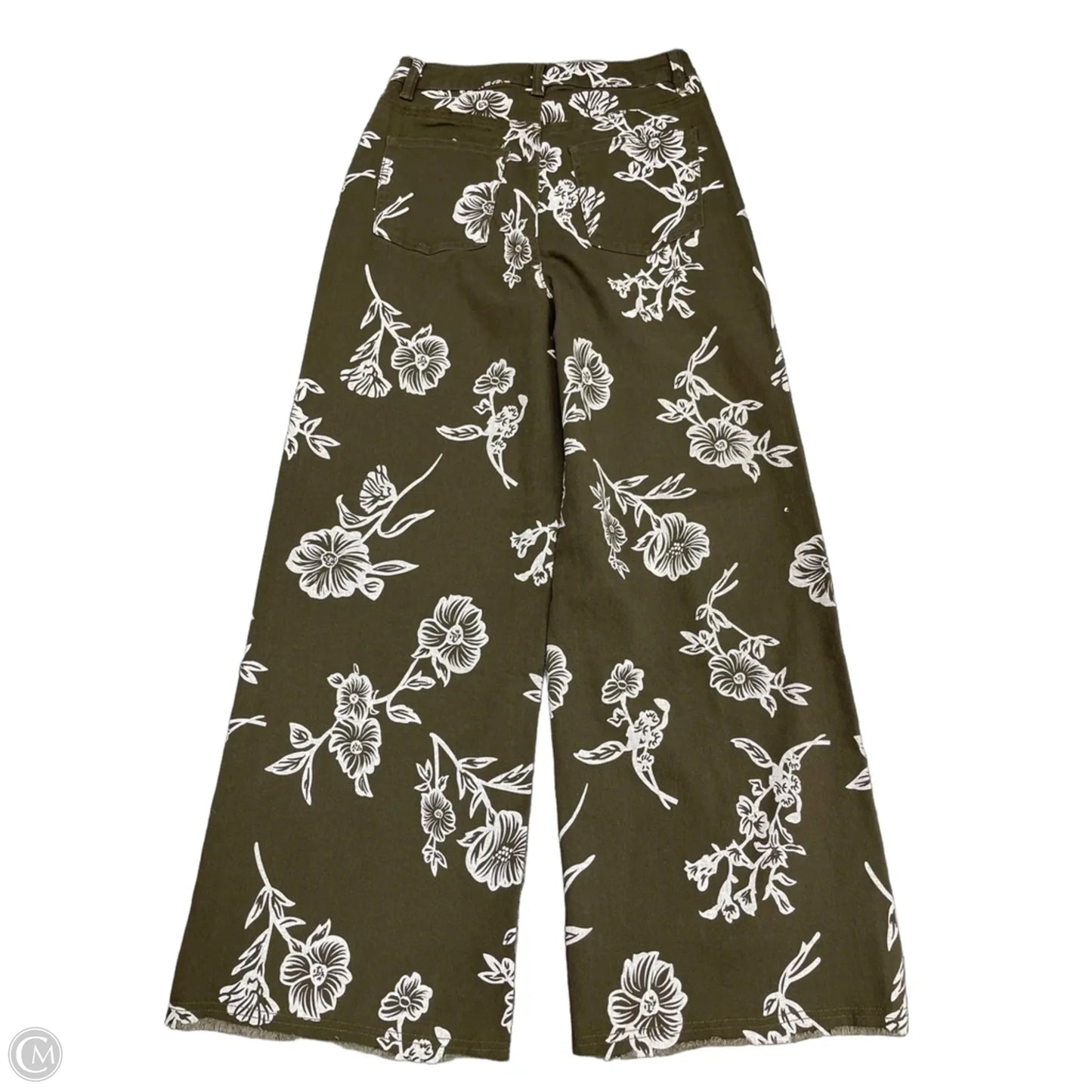 Pants Wide Leg By Easel In Grey, Size: S