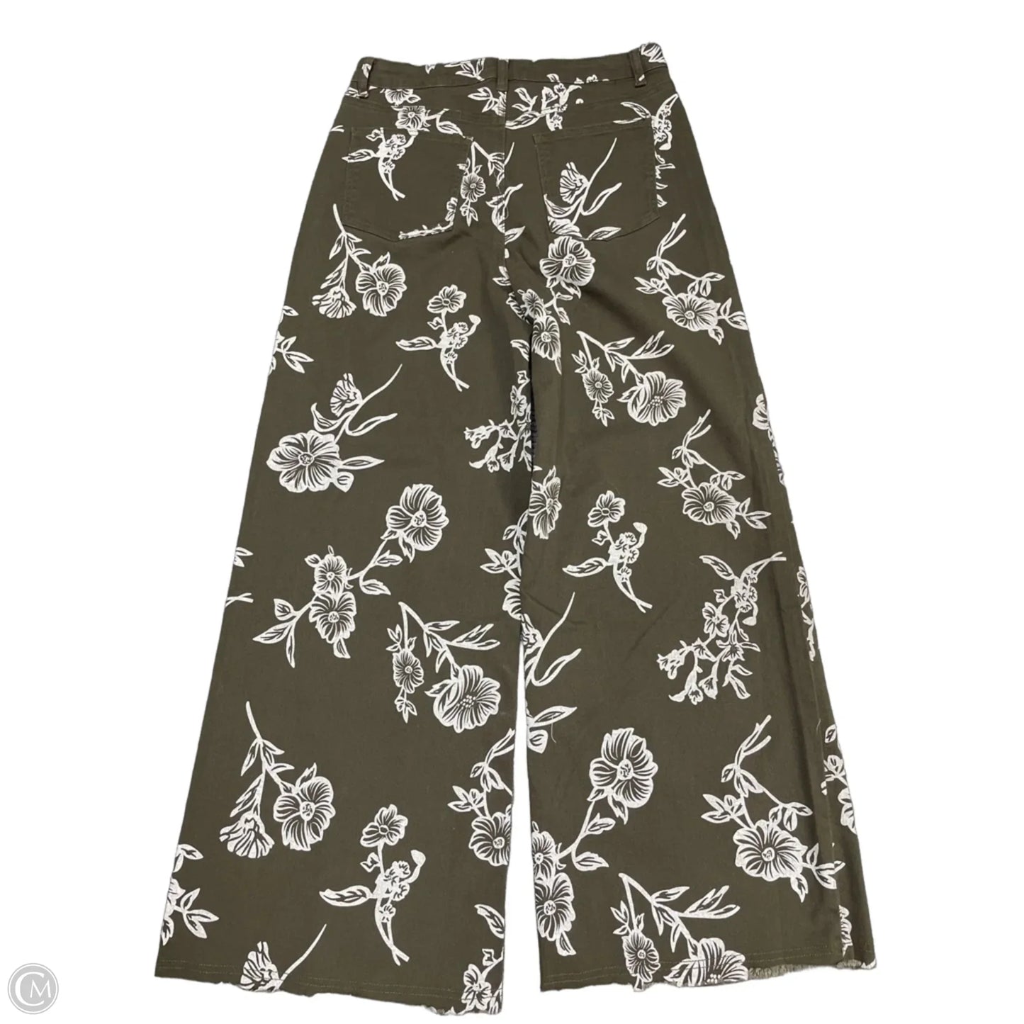 Pants Wide Leg By Easel In Grey, Size: L