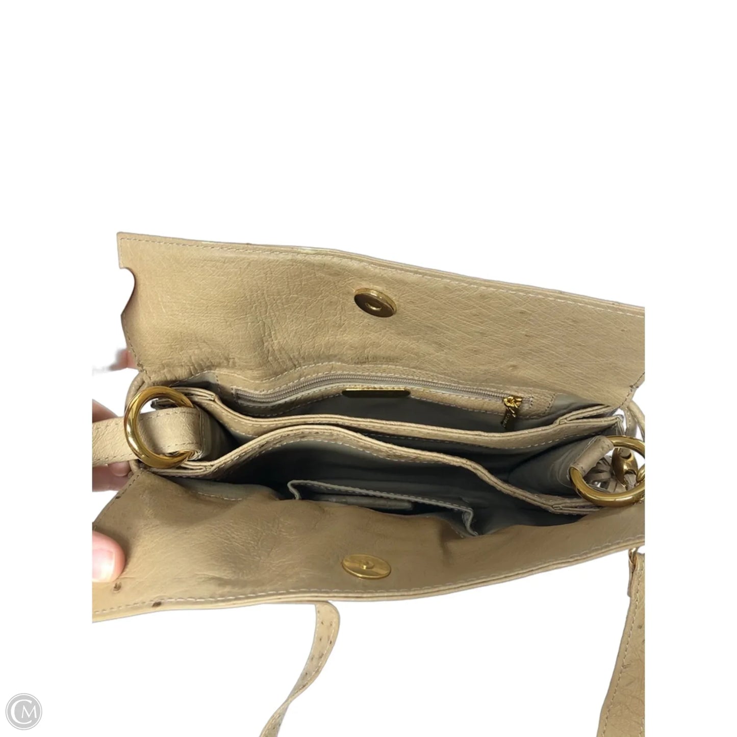 Crossbody Leather By Cmc, Size: Small