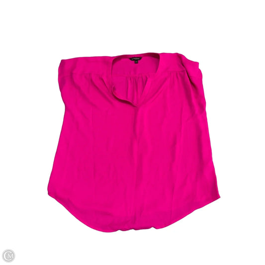 Top Short Sleeve By Banana Republic In Pink, Size: L