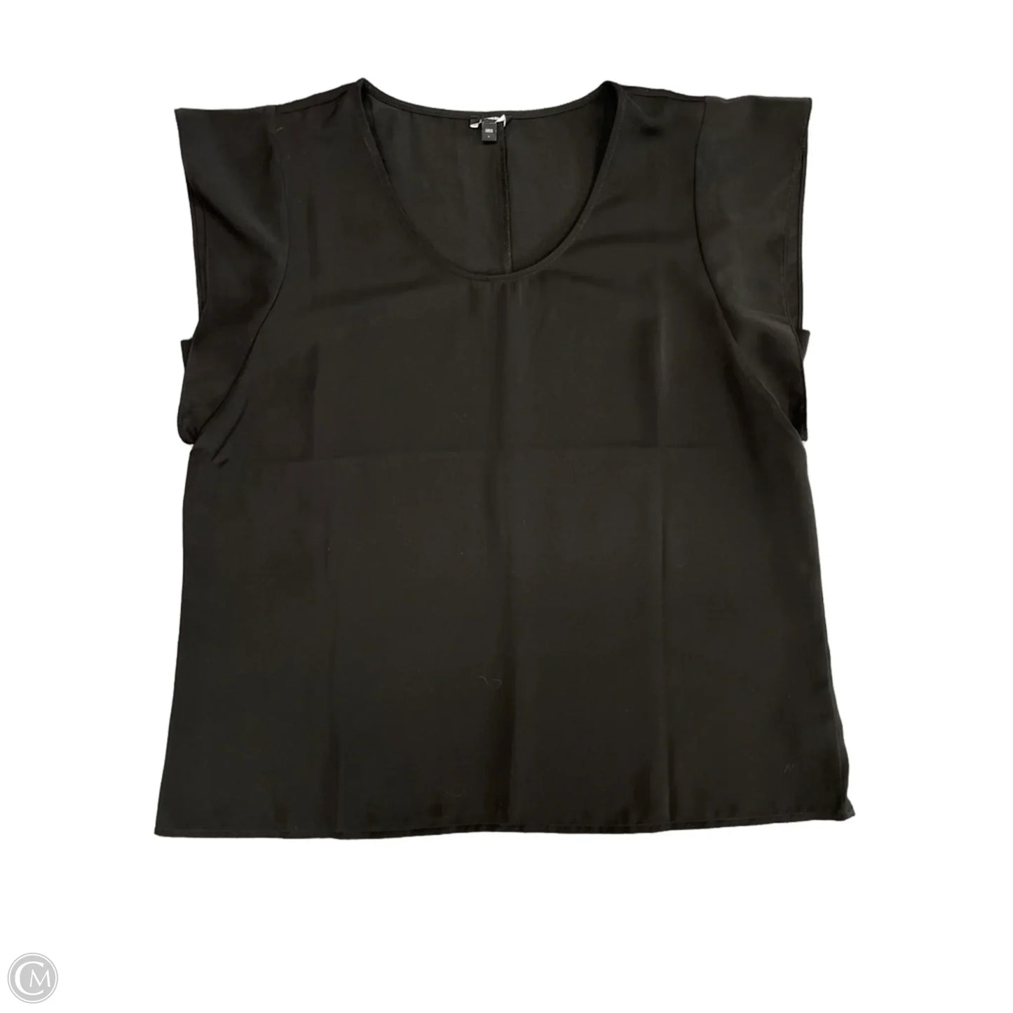 Top Short Sleeve By Express In Black, Size: L
