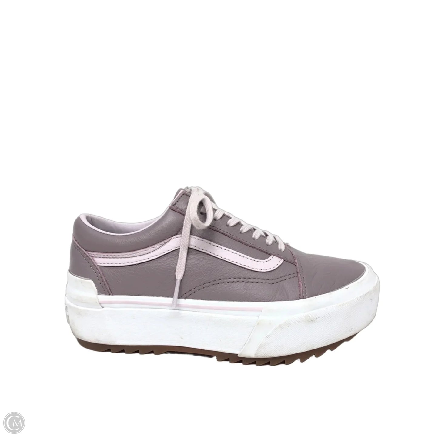 Shoes Sneakers By Vans In Purple, Size: 8