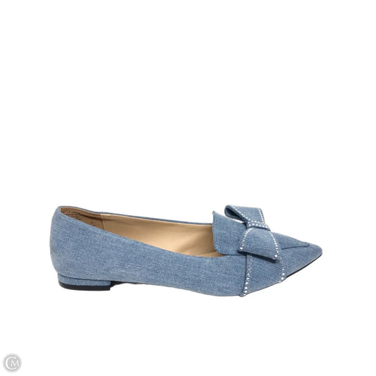 Shoes Flats By On 34th In Blue, Size: 9.5