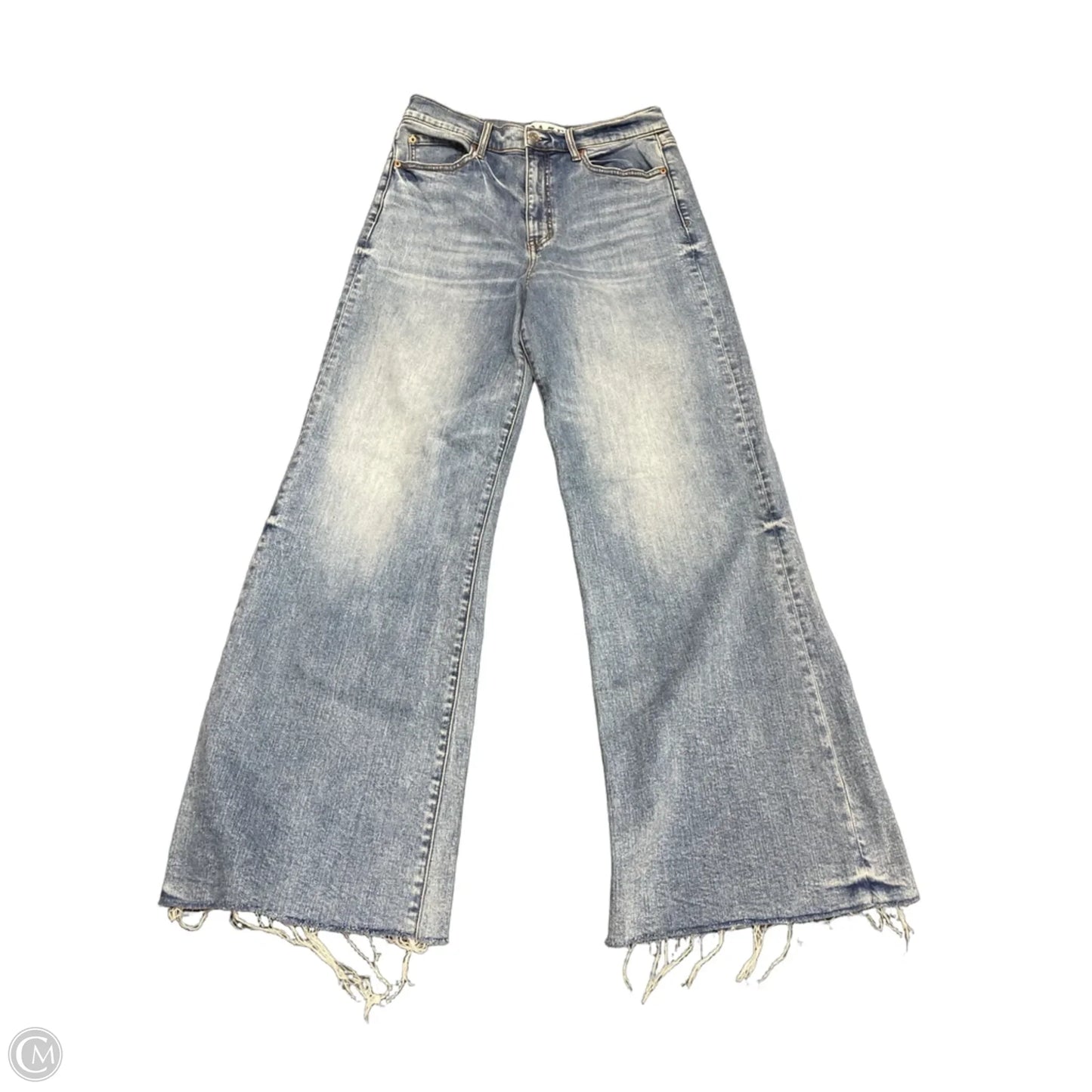 Jeans Wide Leg By Daze In Blue, Size: 8