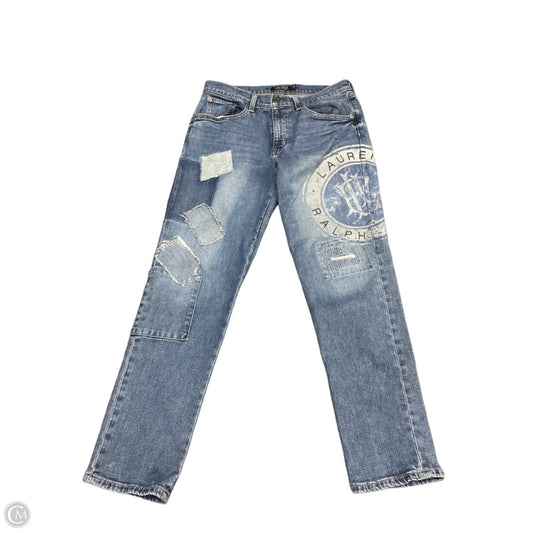 Jeans Skinny By Lauren By Ralph Lauren In Blue, Size: 4