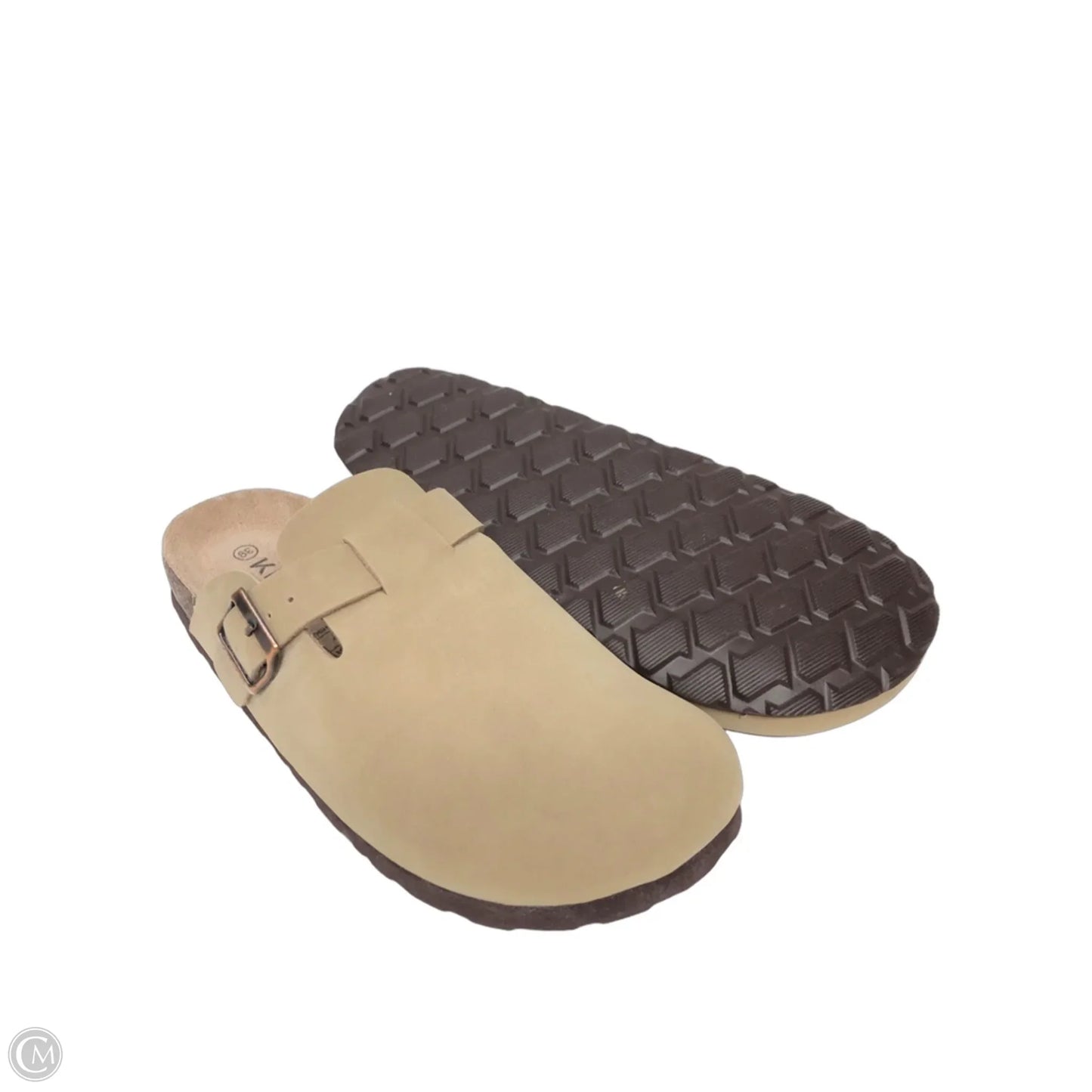 Shoes Flats By Clothes Mentor In Tan, Size: 8.5