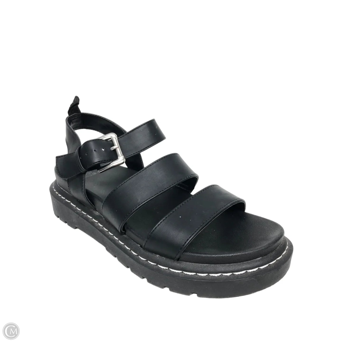 Sandals Heels Platform By Wild Fable In Black, Size: 8.5