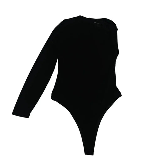 Bodysuit By Zara In Black, Size: L