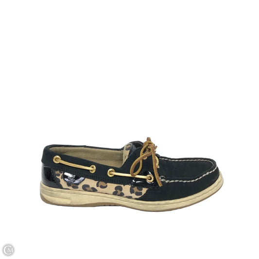 Shoes Flats By Sperry In Black, Size: 7.5