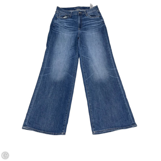 Jeans Wide Leg By Chicos In Blue, Size: 10