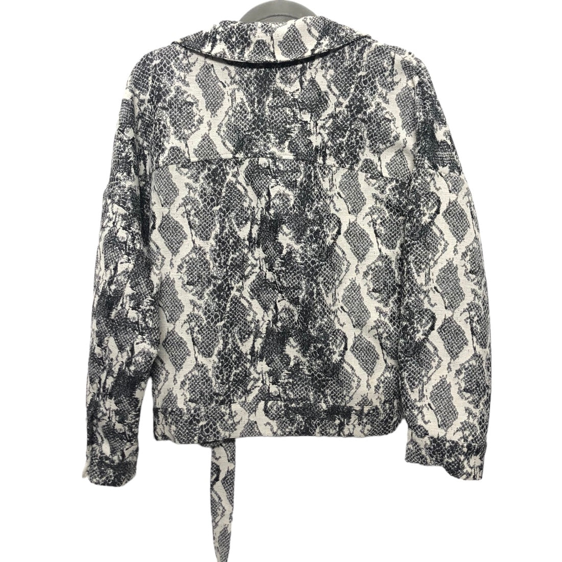 Snakeskin Print Jacket Other Zara Basic, Size M