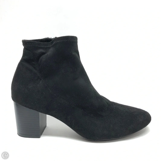Boots Ankle Heels By Life Stride In Black, Size: 9.5