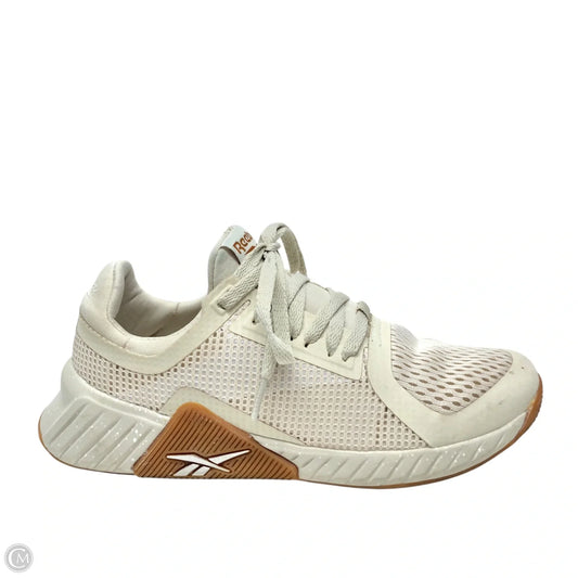 Shoes Athletic By Reebok In Beige, Size: 7