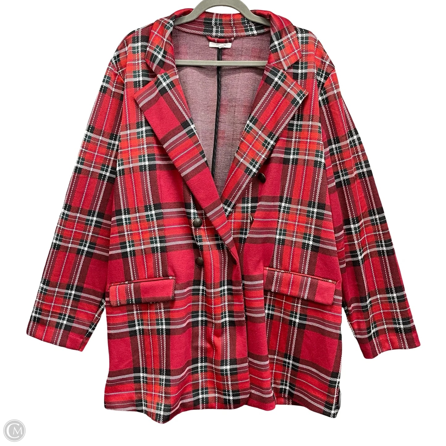 Blazer By Maurices In Red, Size: 2x