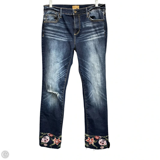 Jeans Straight By Driftwood In Blue, Size: 8