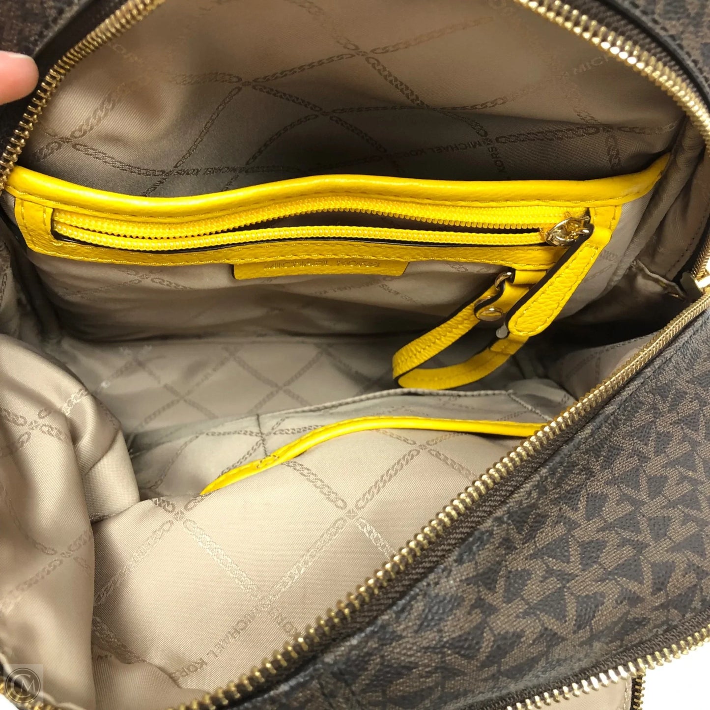 Backpack Designer By Michael Kors, Size: Medium