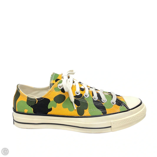 Shoes Sneakers By Converse In Green & Orange, Size: 10.5