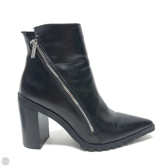 Boots Ankle Heels By Charles By Charles David In Black, Size: 8