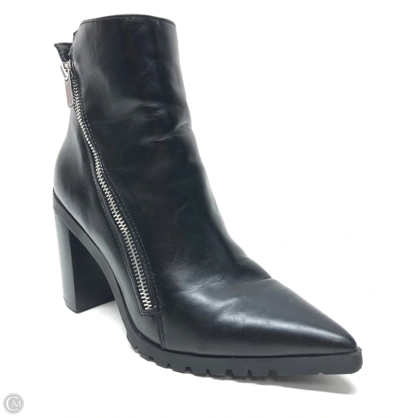 Boots Ankle Heels By Charles By Charles David In Black, Size: 8