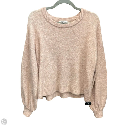 Sweater By Madewell In Peach, Size: Xs