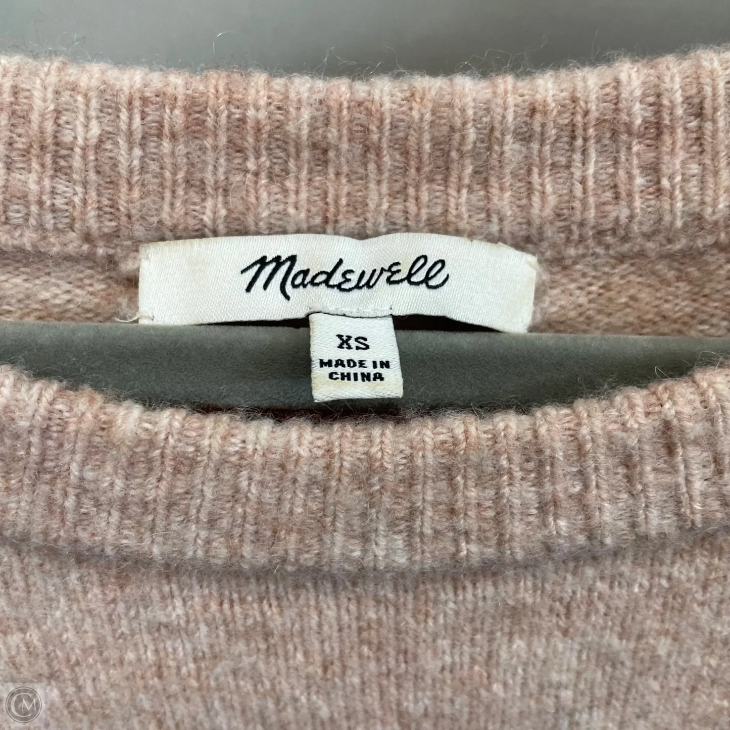 Sweater By Madewell In Peach, Size: Xs