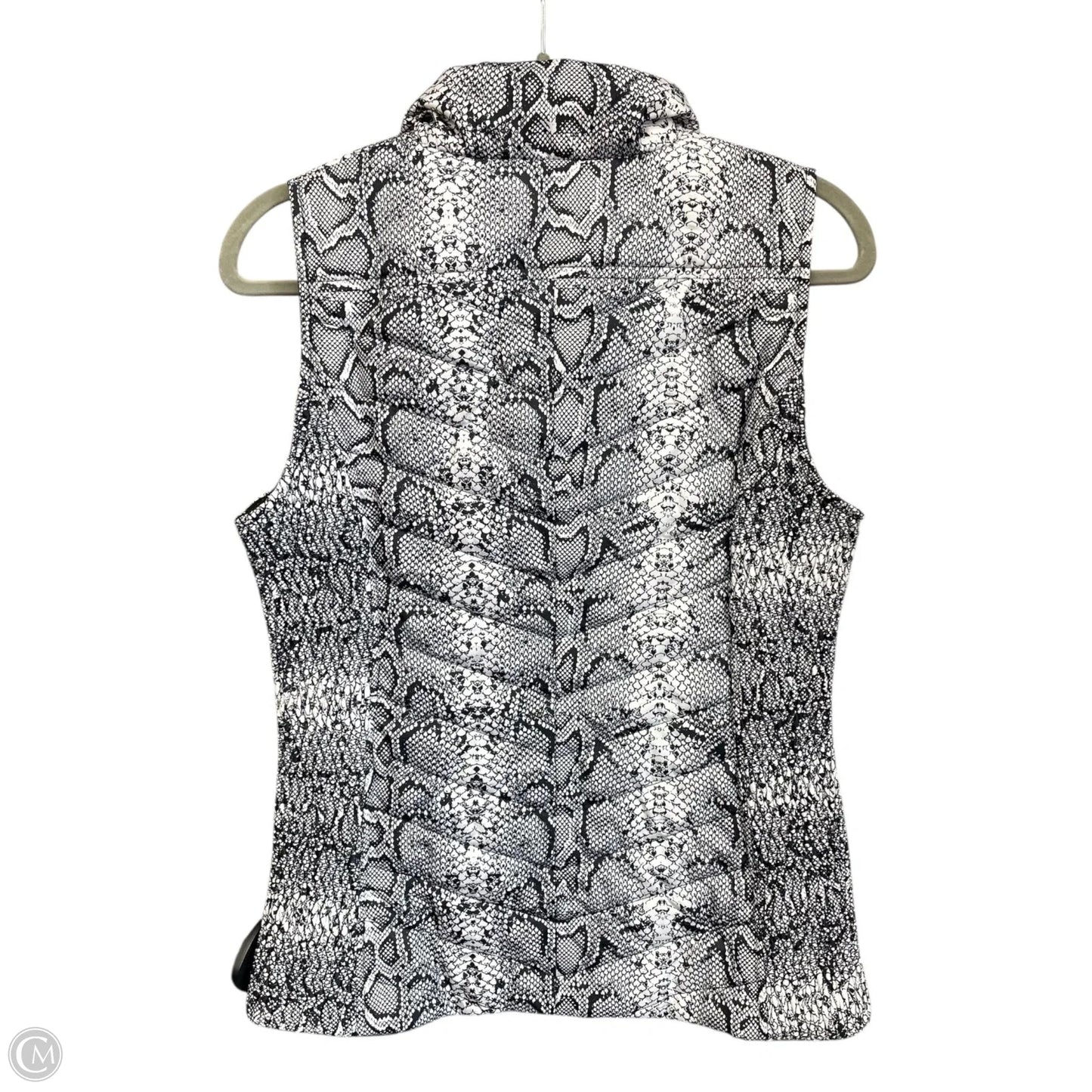 Vest Puffer & Quilted By Marc New York In Black & White, Size: S