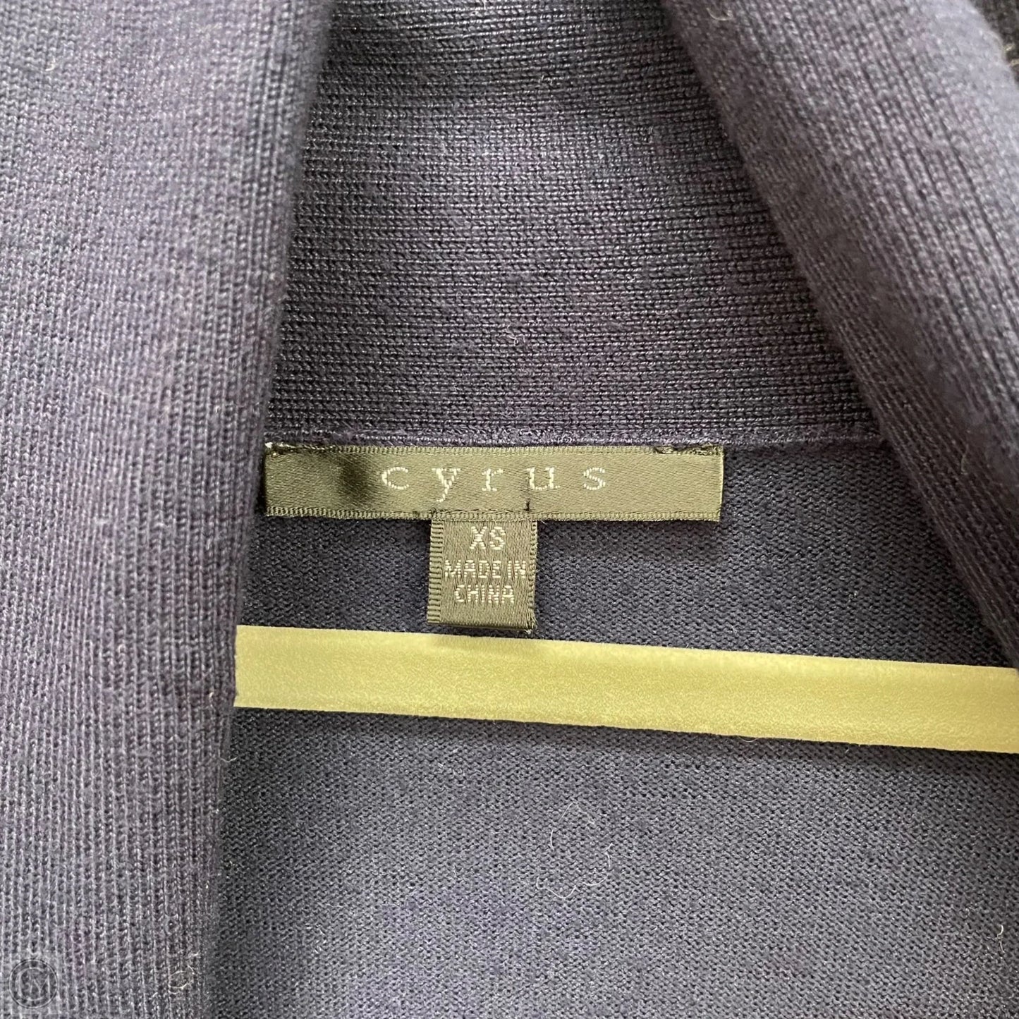 Cardigan By Cyrus In Navy, Size: Xs