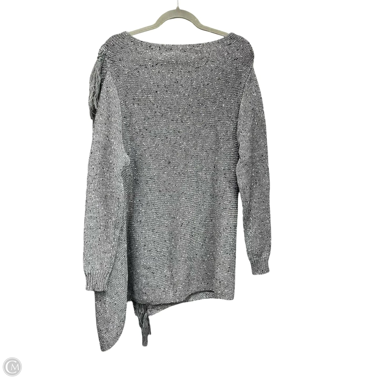 Cardigan By Clothes Mentor In Grey, Size: M