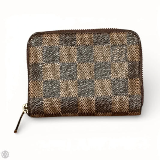 Wallet Luxury Designer By Louis Vuitton, Size: Small