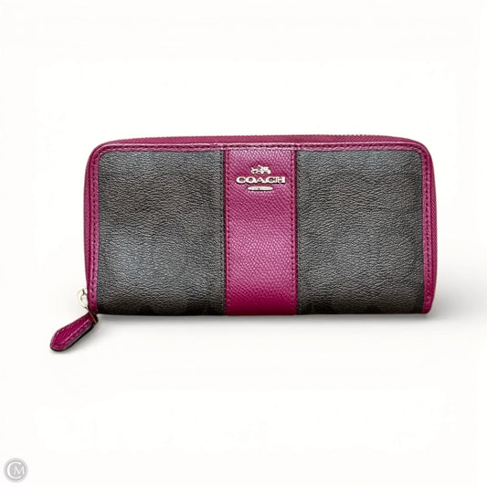 Wallet Designer By Coach, Size: Large