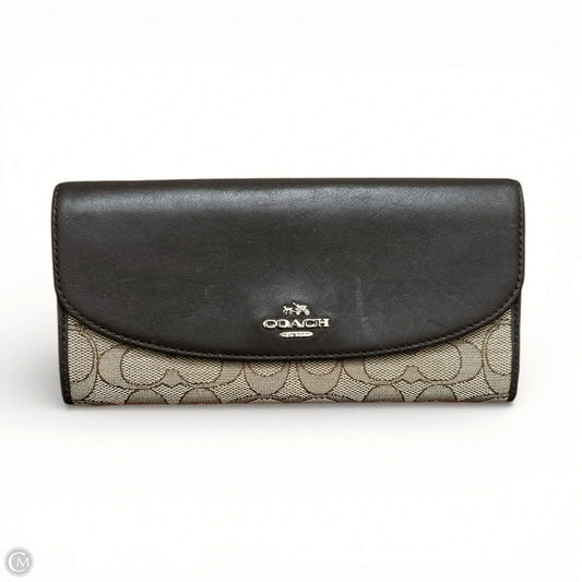 Wallet Designer By Coach, Size: Large