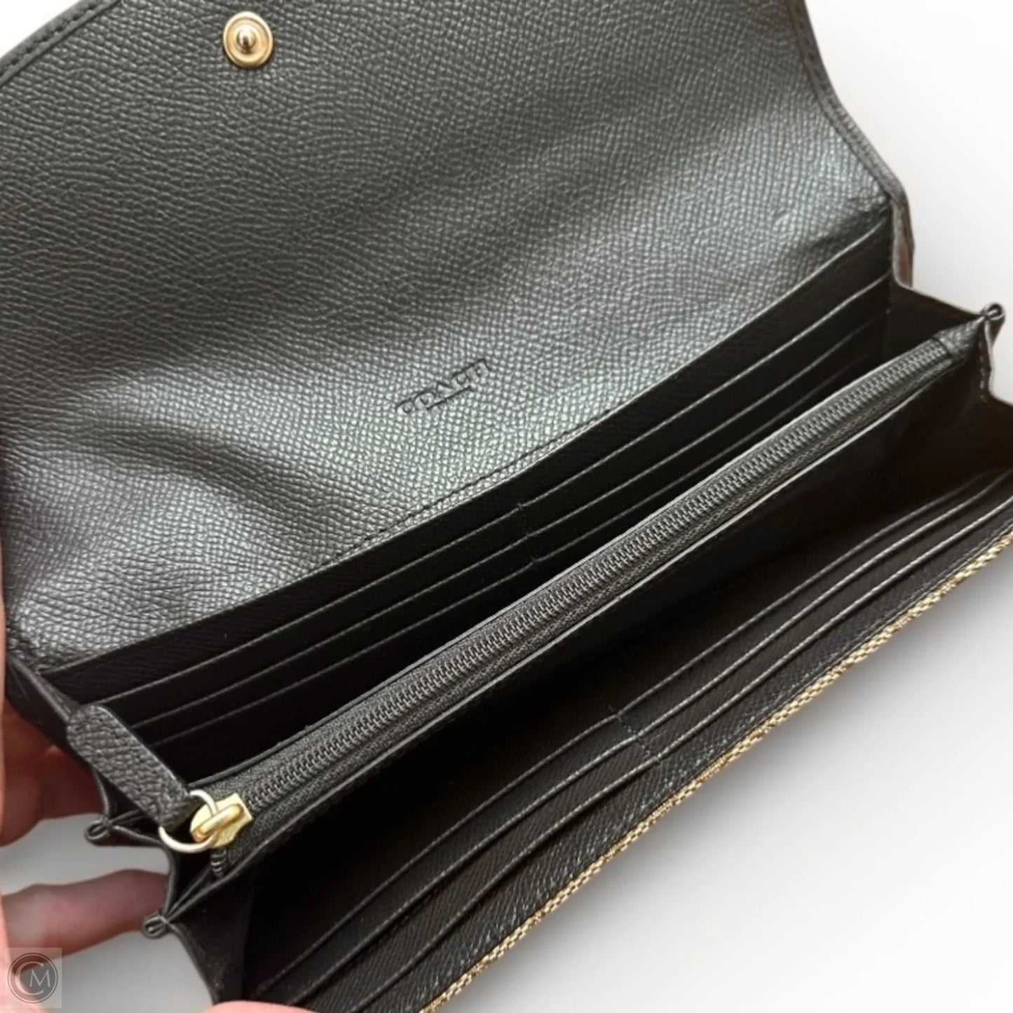 Wallet Designer By Coach, Size: Large