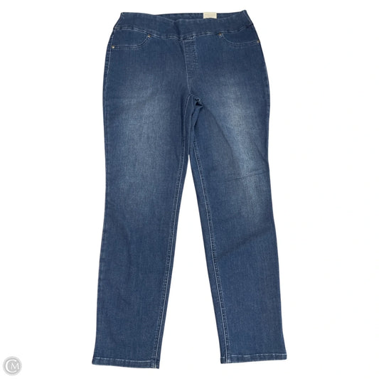 Jeans Jeggings By Chicos In Blue, Size: 14