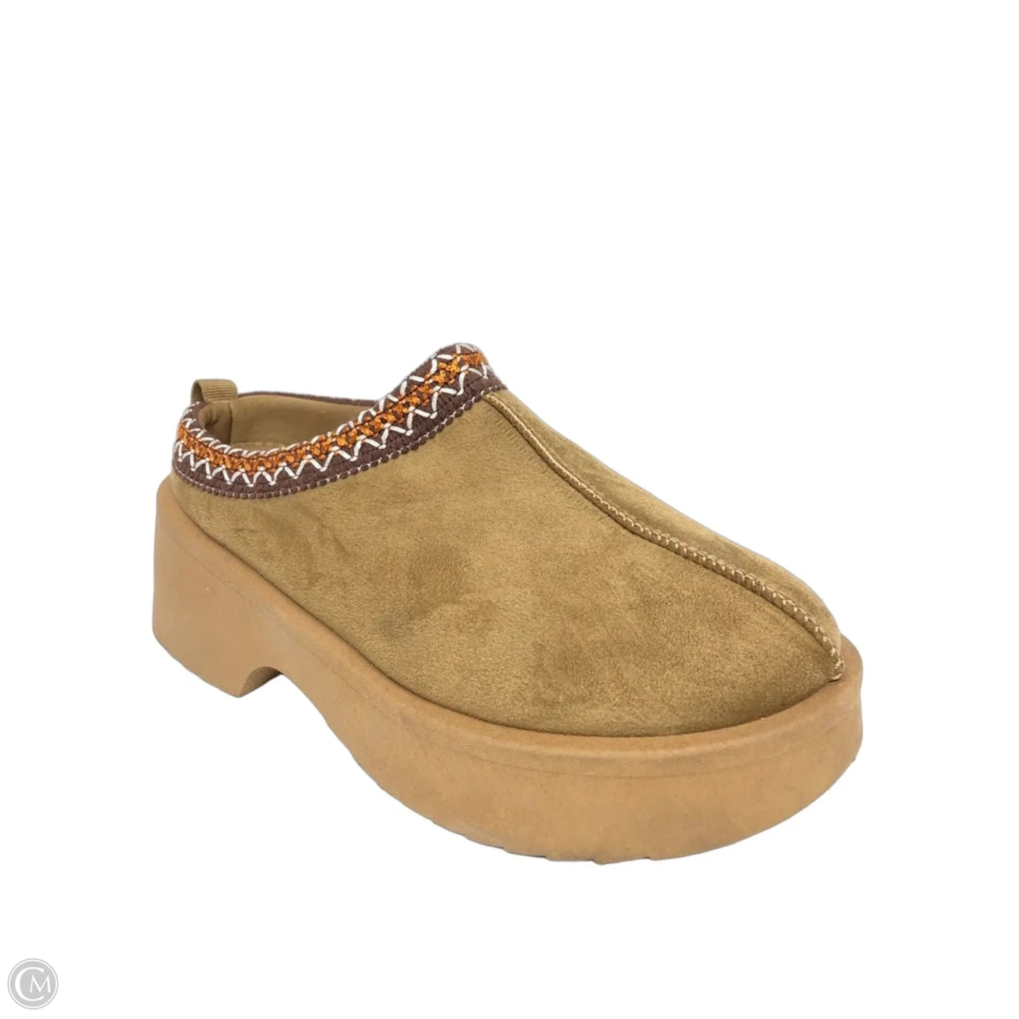 Shoes Heels Platform By Clothes Mentor In Brown, Size: 8.5
