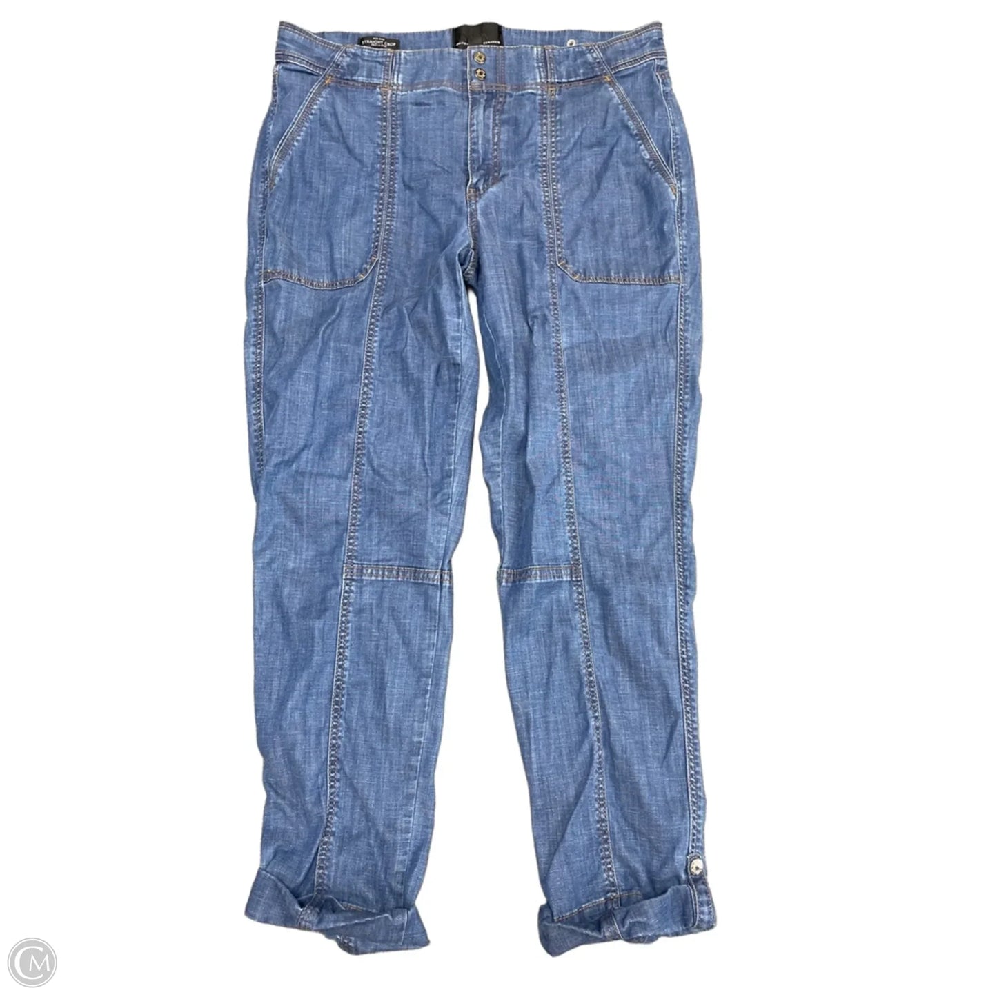 Pants Cropped By White House Black Market In Blue, Size: 10