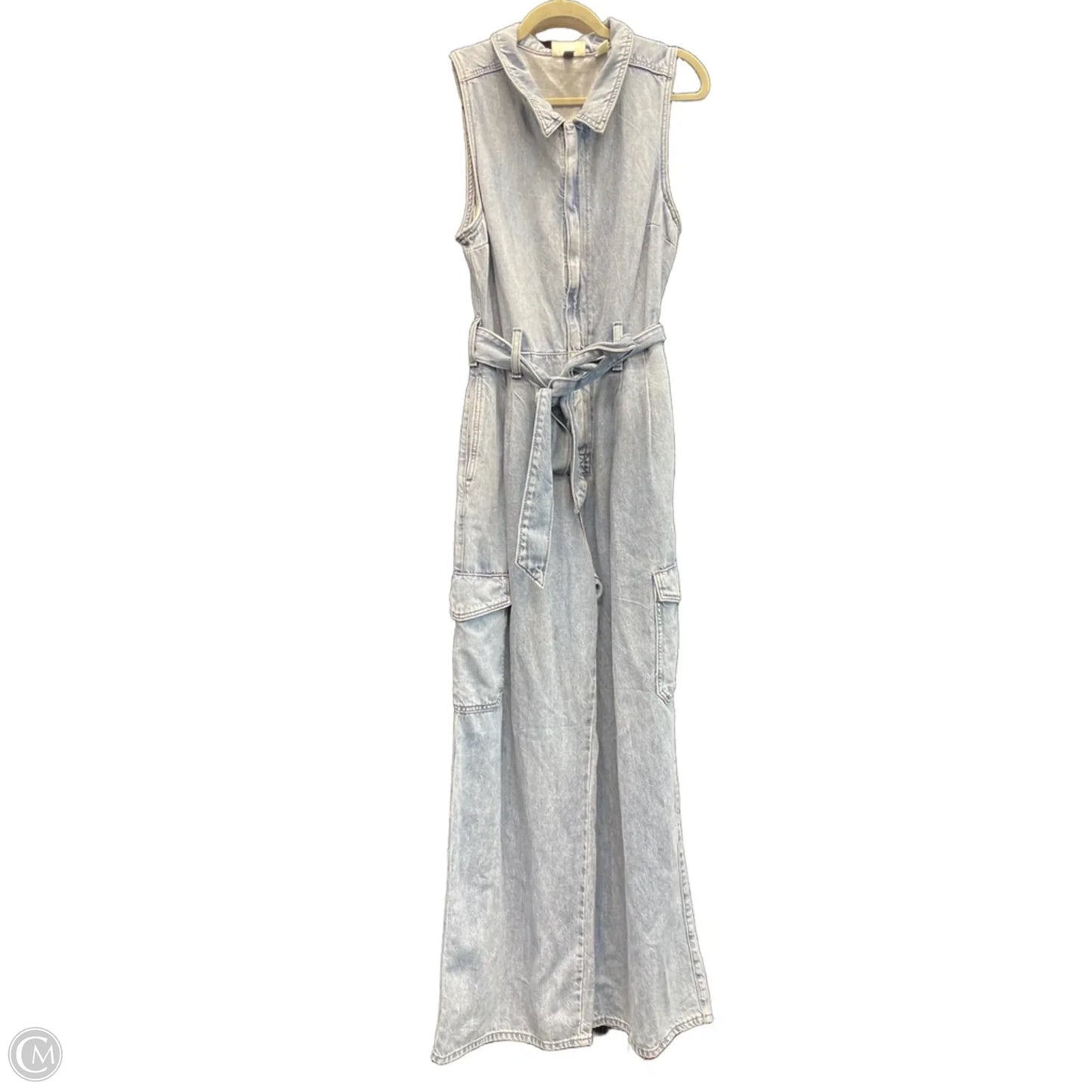 Jumpsuit By Universal Thread In Blue Denim, Size: 10