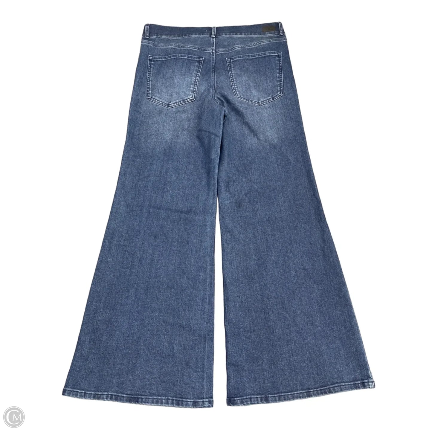 Jeans Wide Leg By Sofia By Sofia Vergara In Blue Denim, Size: 14