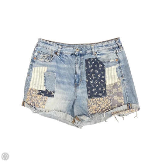 Shorts By American Eagle In Blue Denim, Size: 16